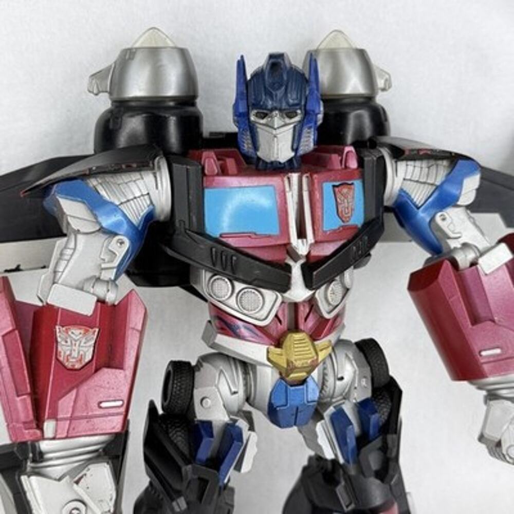 Transformers Optimus Prime Action Figure Hasbro 2008 Mega Power Bots